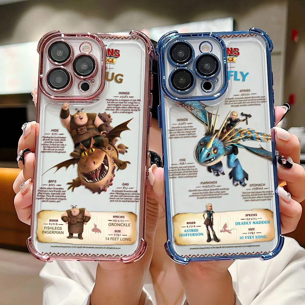 How to Trains Your Dragons Toothless Plating Phone Case For iPhone 16e 16 15 14 13 12 11 Pro Max XR XSMax 8 7 6 Mini Plus Cover #2