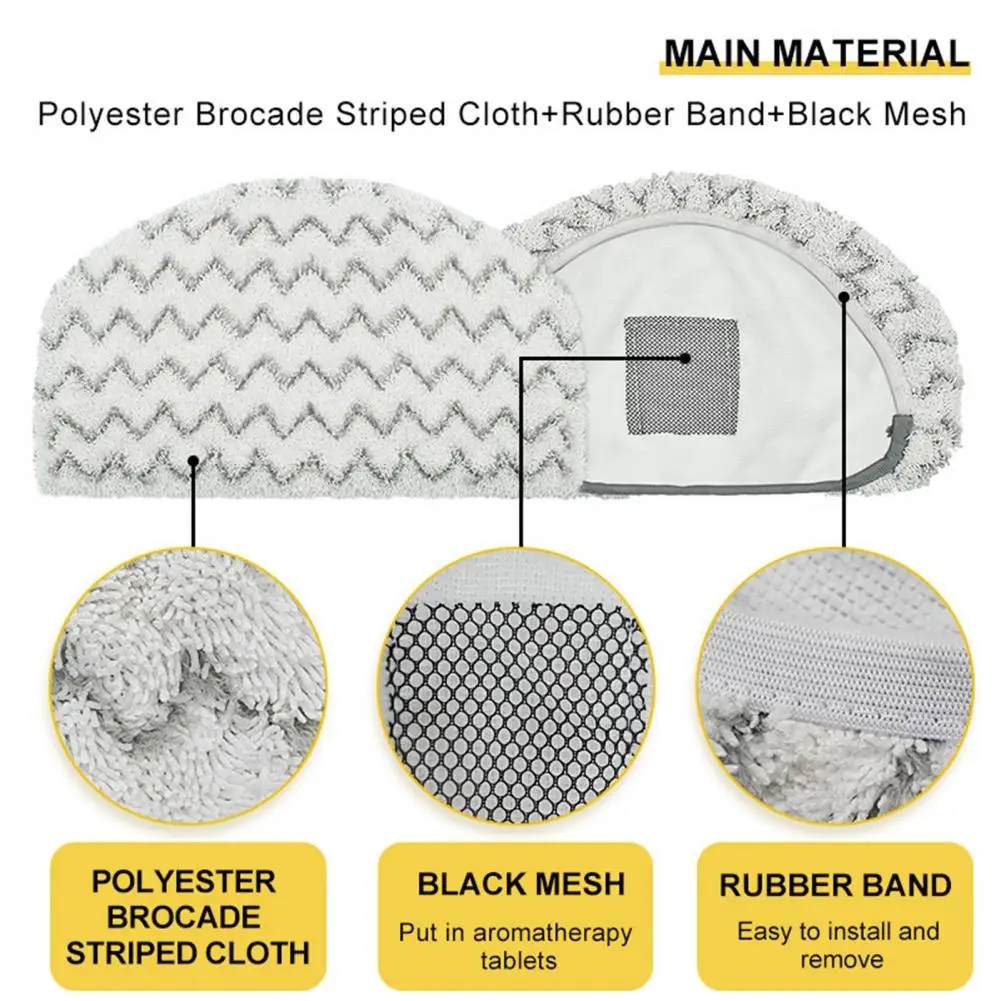 2 szt. Nakładka do mopa parowego zamiennik dla Bissell serii 5938 pochłaniająca wodę głowica odkurzacza parowego ściereczka do czyszczenia z