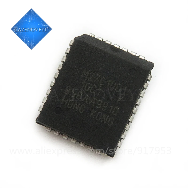 1 unids/lote M27C1001-10C1 M27C1001 10C1 PLCC-32 en Stock