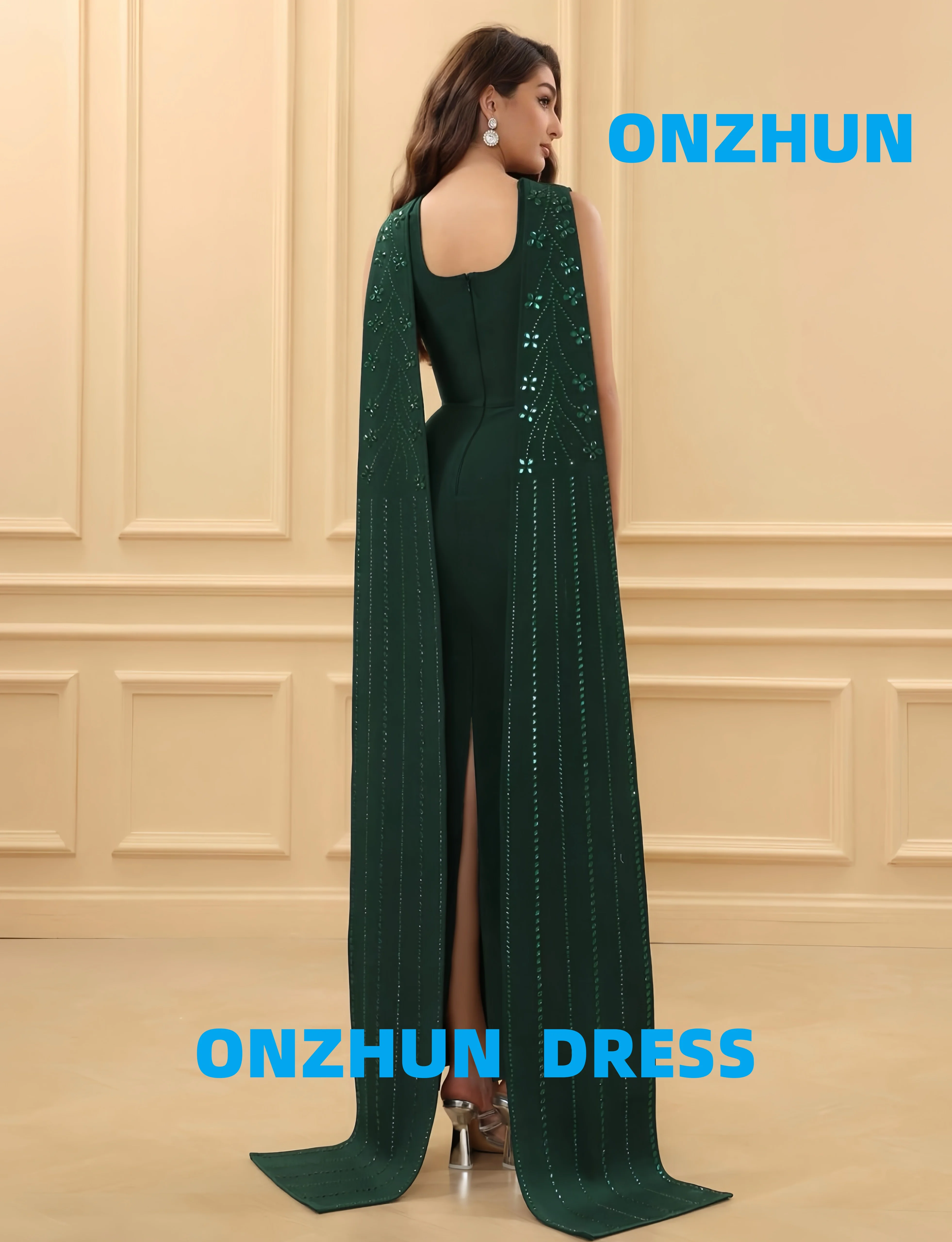 فساتين سهرة فاخرة مخصصة بدون حمالات بدون أكمام شال حورية البحر فساتين سهرة عصرية للنساء