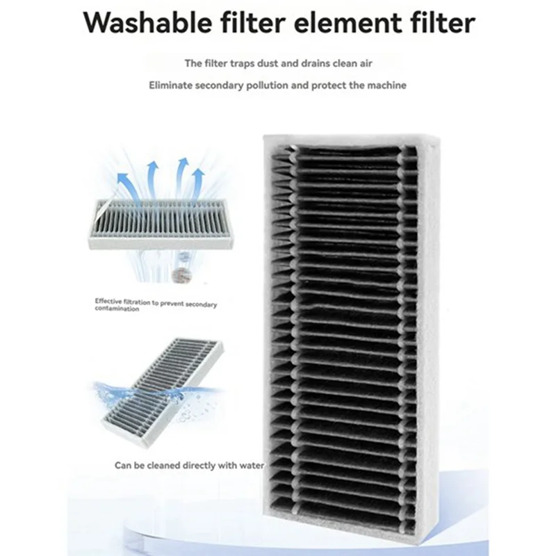 15PCS Accessories Kit Forecovacs Deebot T80 Robot Vacuum Cleaner Main Side Brush Dust Bag Roller Rag Hepa Filter