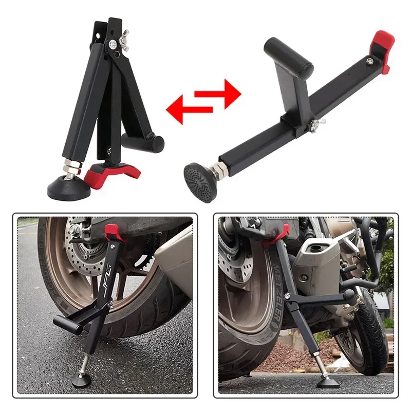 

Excellent Foldable Off-road Heavy Machine Motorcycle Lifting Frame Rear Wheel Support Frame Parking Support Maintenance Tool