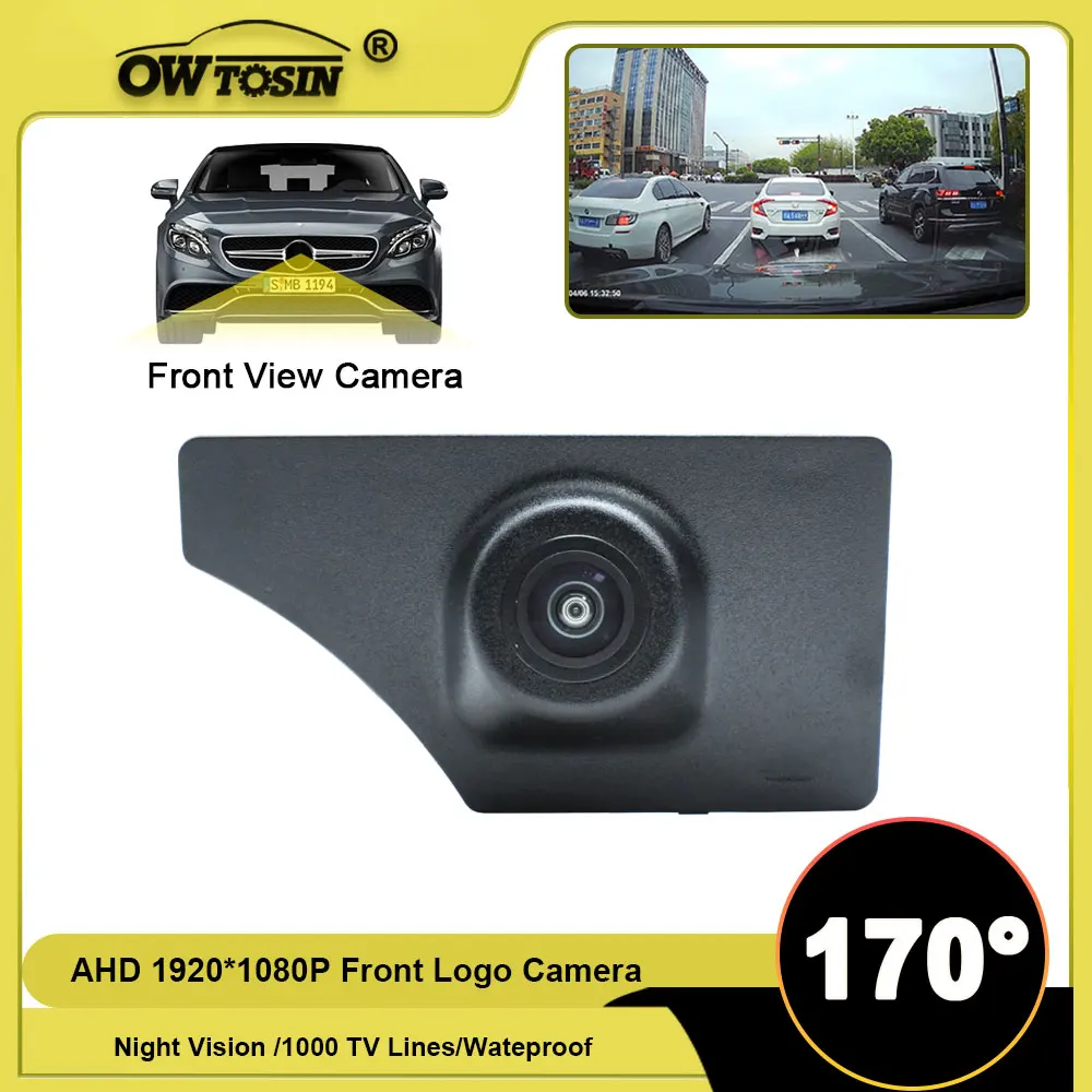 170° Fisheye AHD 1920*1080P Front Logo View Camera For Volkswagen VW T-Roc TRoc 2018 2019 2020 2021 2022 Vehicle Car Camera