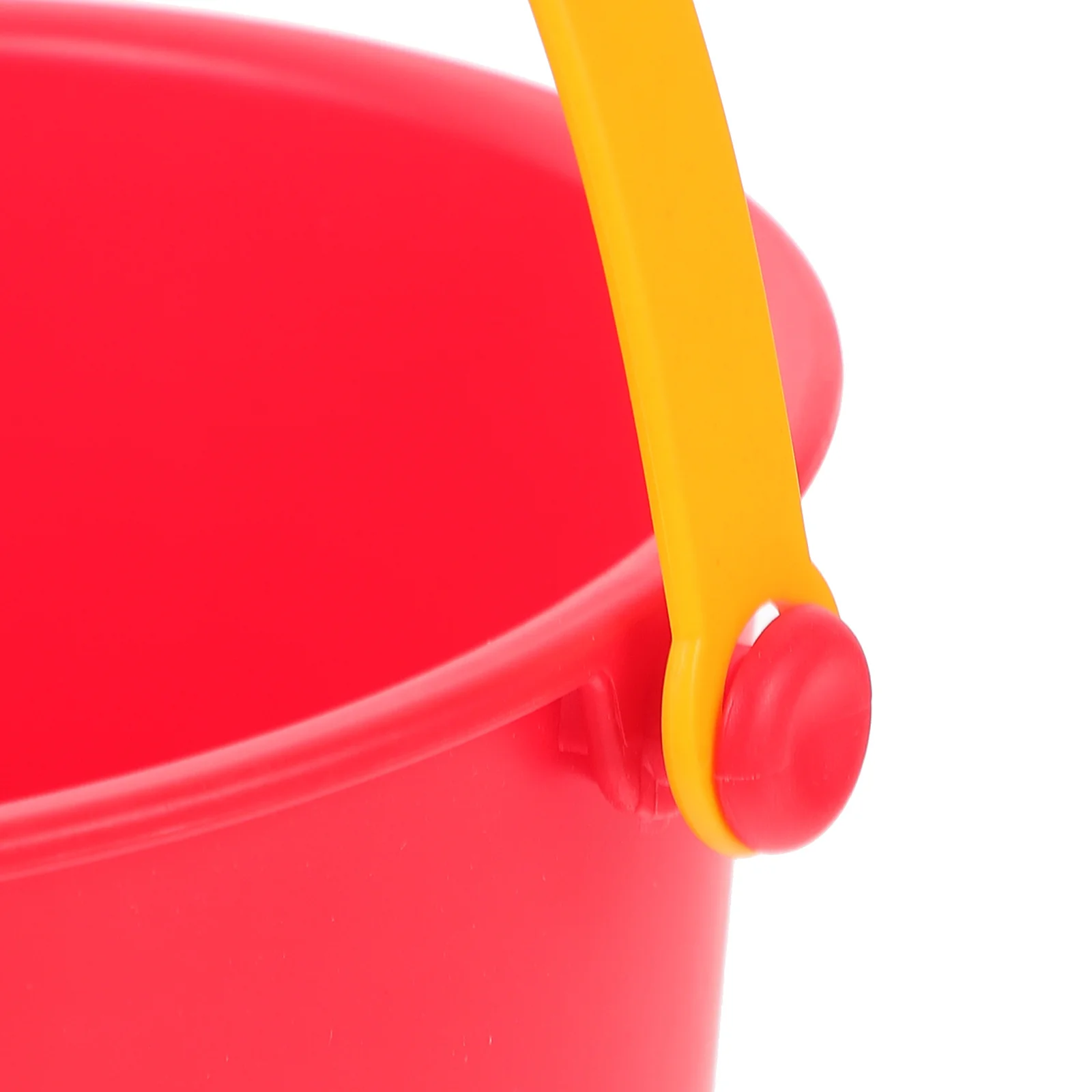 دلو ثلج محمول خفيف الوزن، متعدد الاستخدامات، دلو رمل بلاستيكي خارجي، حاوية أنشطة للأطفال كبيرة الحجم