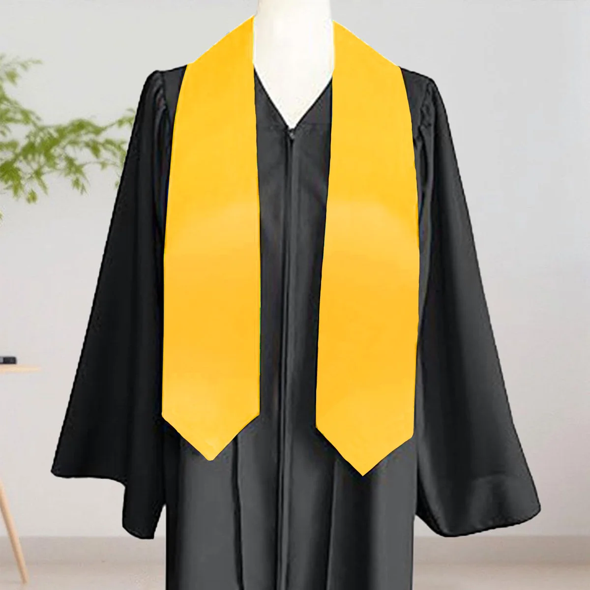 1pc Black Graduation Shawl Graduation Party Decoration for Students Graduation Shawl Class of 2025 Graduation Party Supplies