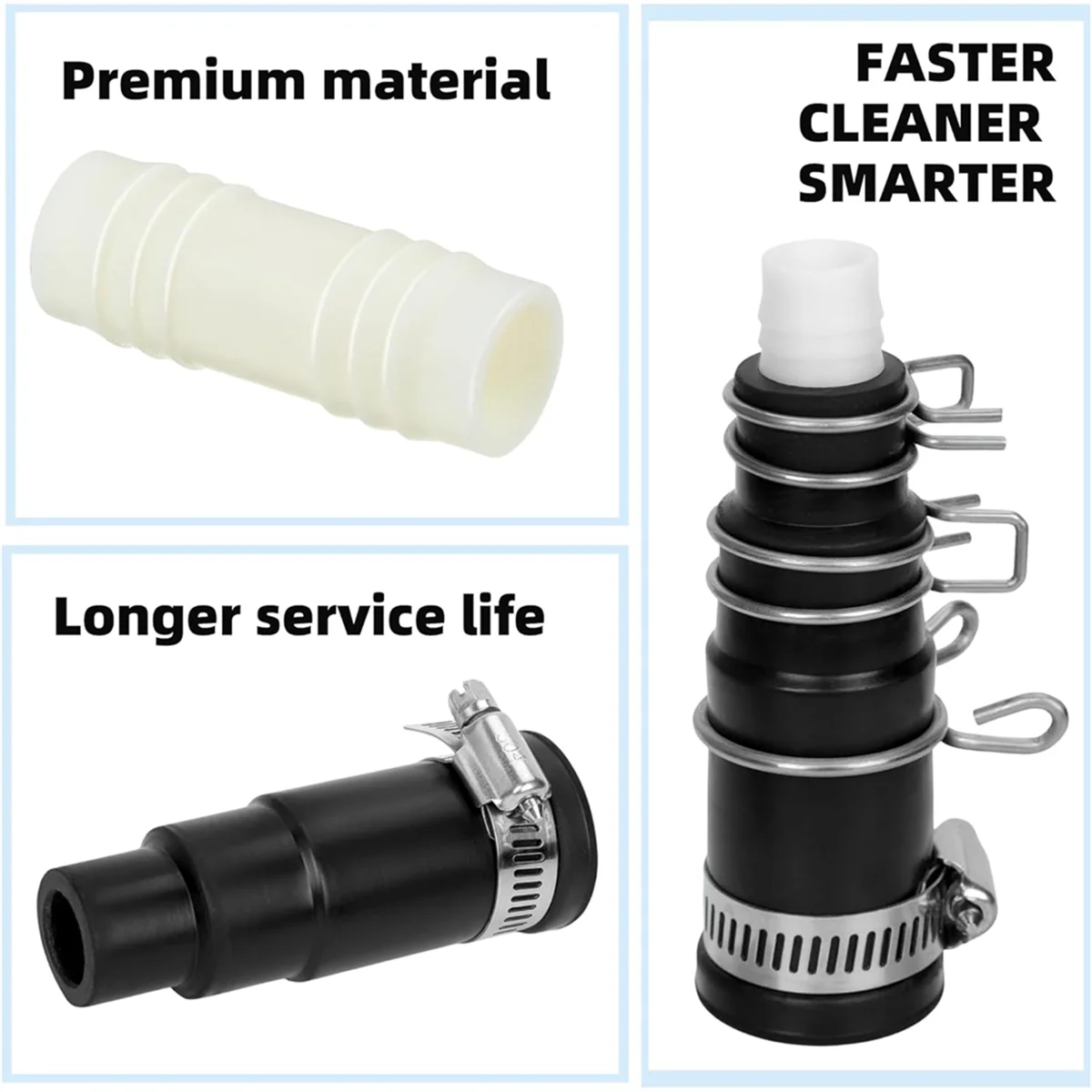 A99U Garbage Disposal Dishwasher Connector Kit,Dishwasher Drain Hose Adapter,Drain Hose Connector Dishwasher Connect Kit A