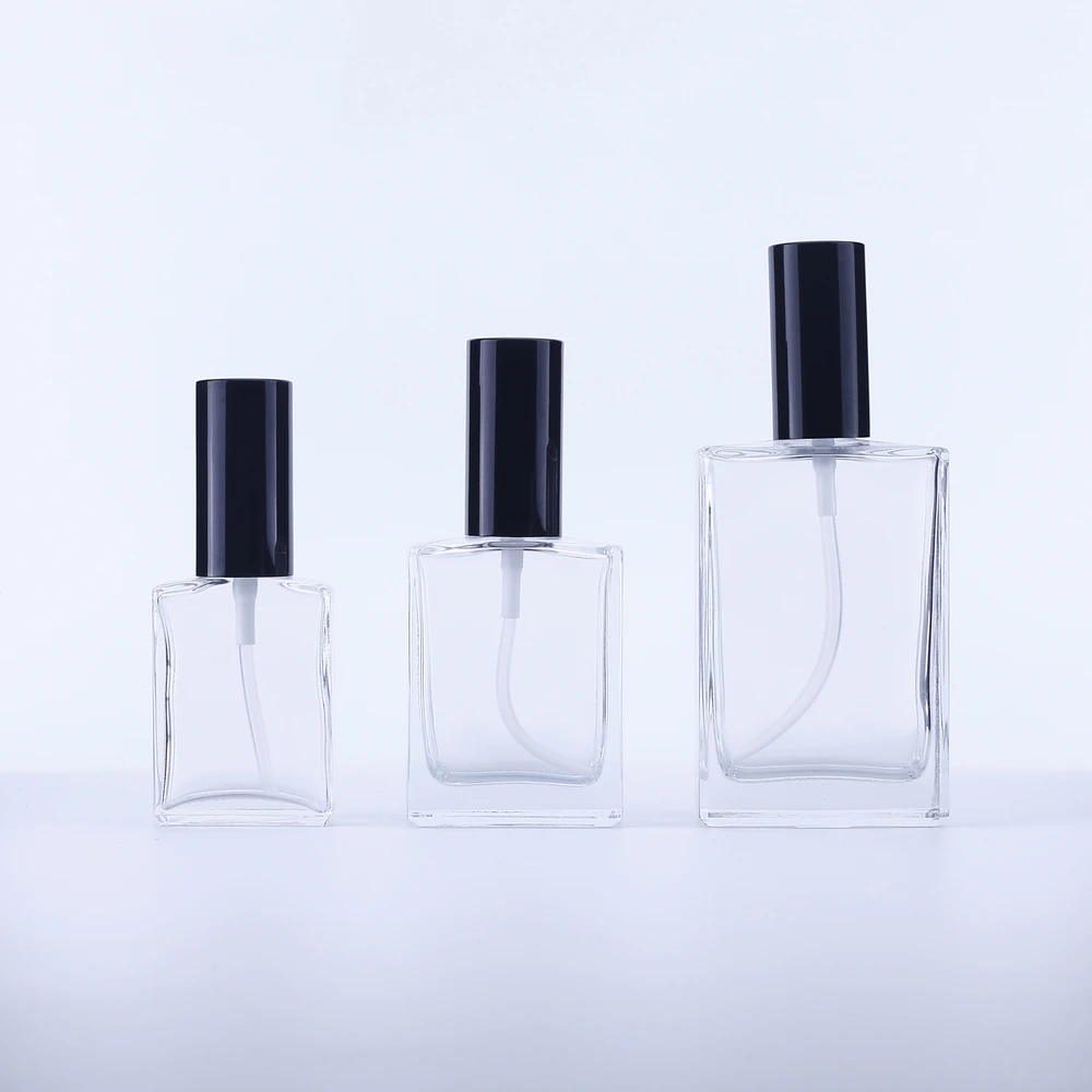 

120Pcs 30ML 50ML 100ML Perfumaria Refillable Bottle With Spray Empty Cosmetic Containers Atomizer Bottle For Travel Tool