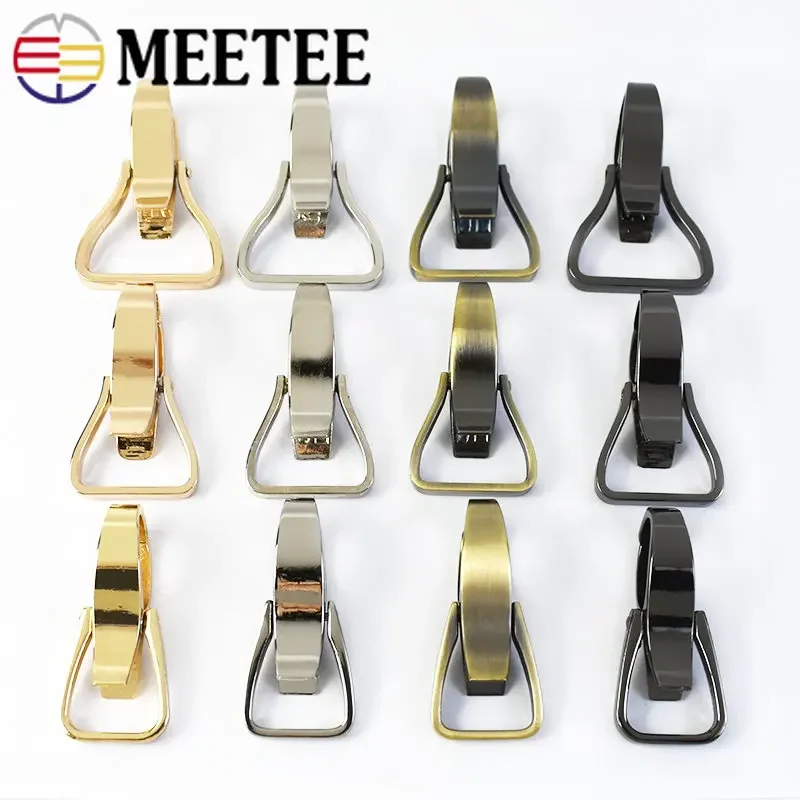 

2/10Pcs 20/25/32mm Metal Bags Buckle Lobster Clasp Spring Clip Hook Bag Strap Connet Dog Leash Keychain Carabiner DIY Accessory