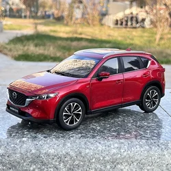 1/18 2022 Mazda CX-5 CX5 2 Ggeneration SUV Diecast Model Car Simulation Collection Display Ornaments Red Toys Gifts Vehicles