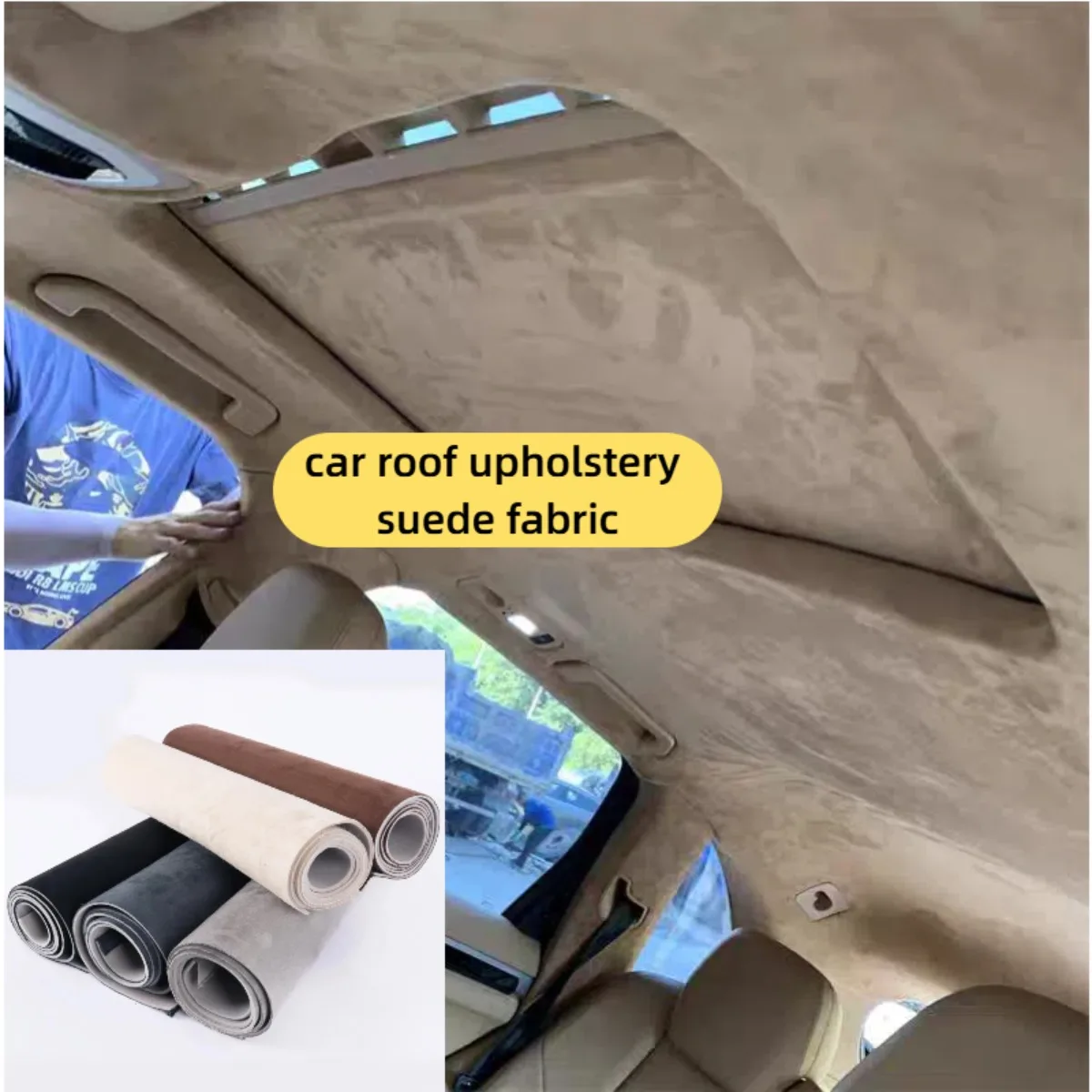 

Ткань для обивки потолка автомобиля, замша для ремонта салона автофургонов, ткань для обивки потолка (Sky Ceiling)