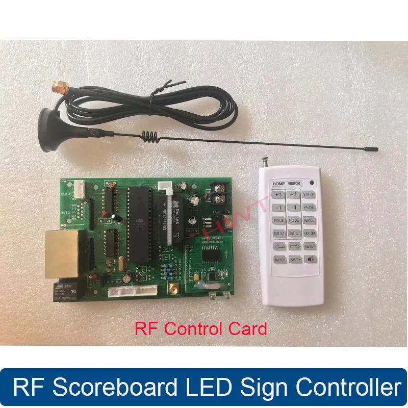 

RF Control Card For 7-Segment LED Digital Number Module Sports Football / Basketball Scoreboard Sign