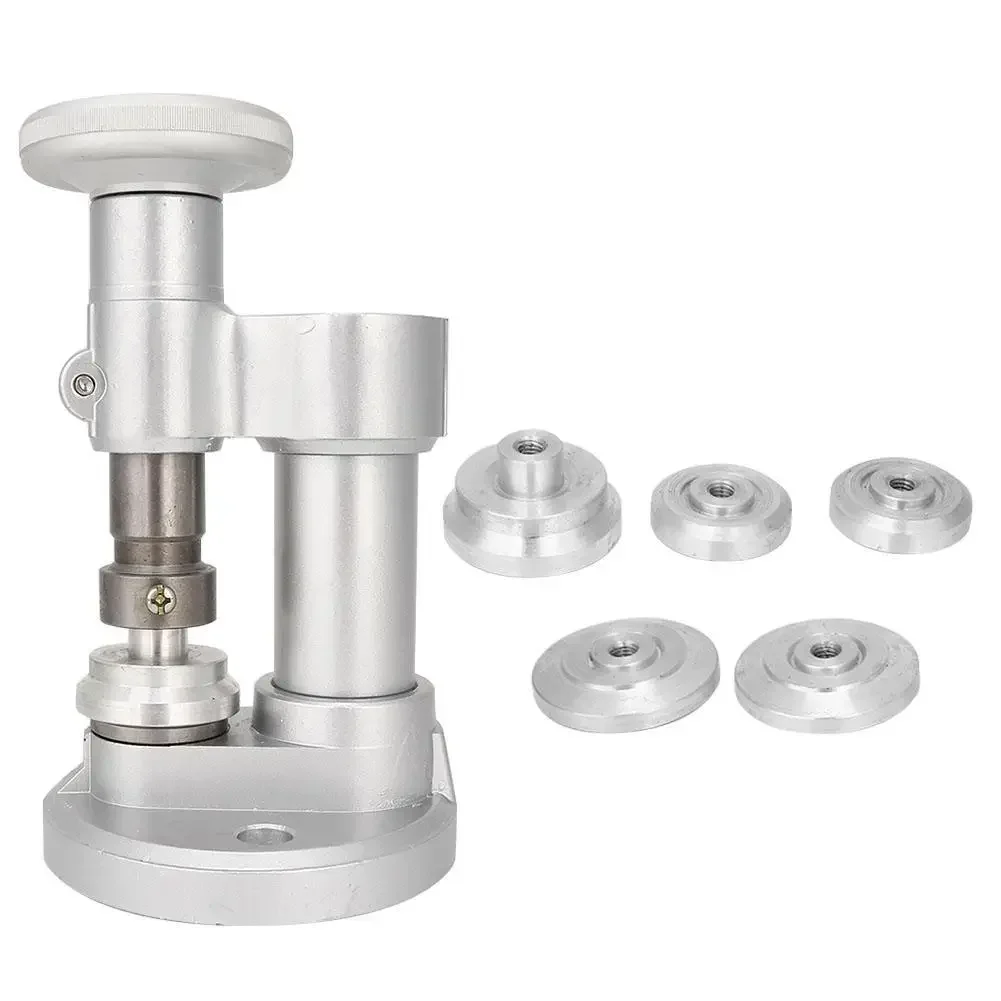 E25 Screw type Precise Watch Crystal Back Case Cover Press Tool Pressing Repair Tool Kit for Watchmaker