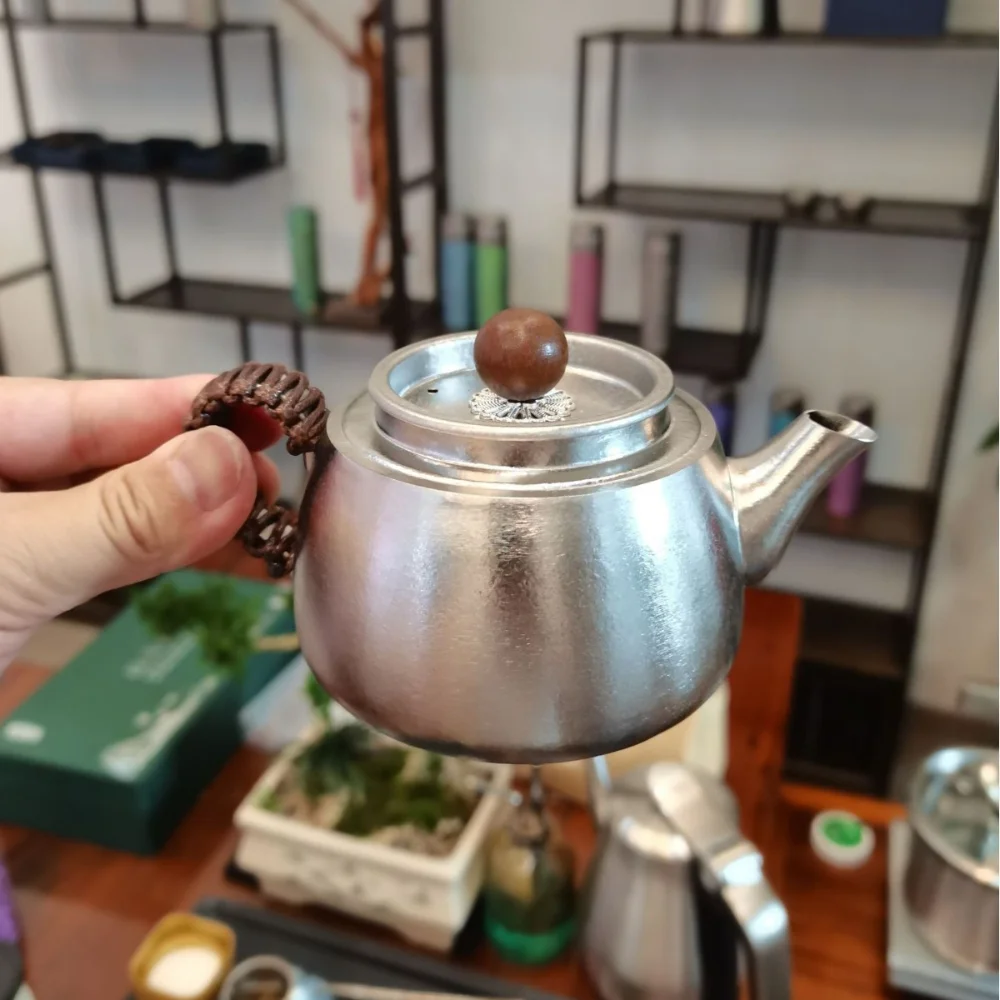

Pure Titanium Teapot, Kung Fu Tea Set, Household Tea Pot, Xishi Teapot, Portable Water Kettle, High-end Leadership Gift