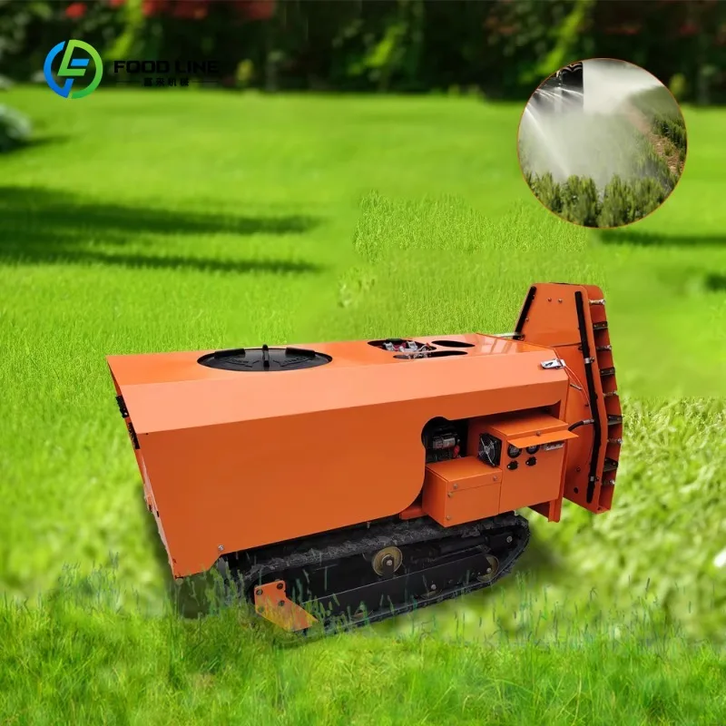 Customized New Multi-function Robot Sprayer Large Capacity Multi-Purpose Unmanned Ground Vehicle Unmanned Robot Sprayer Car