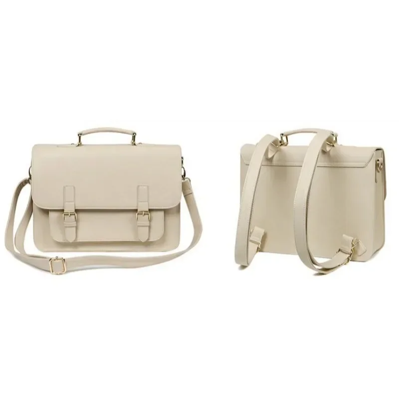 حقيبة كروس نسائية من البولي يوريثان مقاومة للماء لعام 2025، حقيبة يد ماسنجر بكتف واحد بلون سادة #5