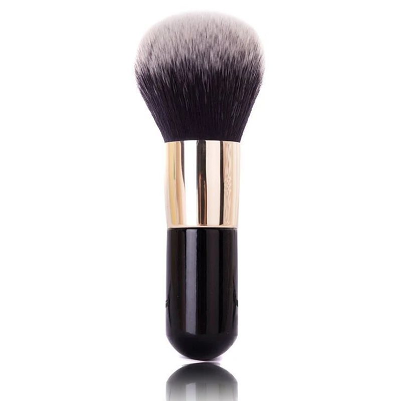 Pennello in polvere di grandi dimensioni pennelli per trucco professionale fondotinta multifunzionale nero Blush Sculpting Bronzer Brush strumenti per il trucco