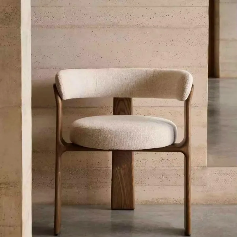 Accept custom fabrics solid wood dining tables, chairs, home design, makeup chairs, coffee shops, casual tea chairs