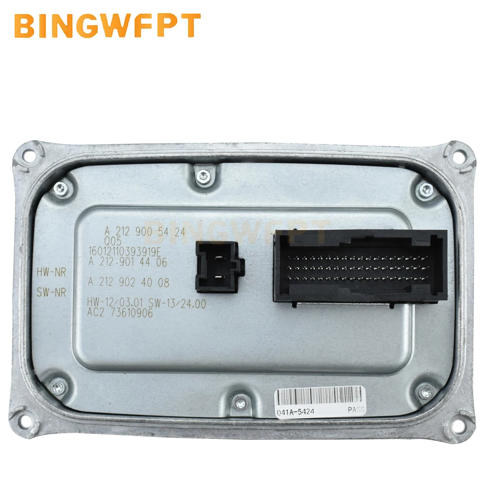 

BINGWFPT New E Class 2014-2016 W212 A2129008324 LED HeadLight DRL HW-NR Control Ballast SW-NR A2129005424 2129008324