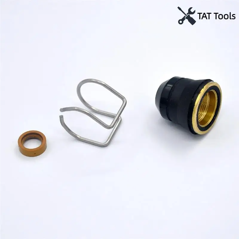 

23Pcs Plasma Cutter S45 Torch Trafimets Consumables Kit PD0116 Short Tip Swirl Ring Welding Accessories