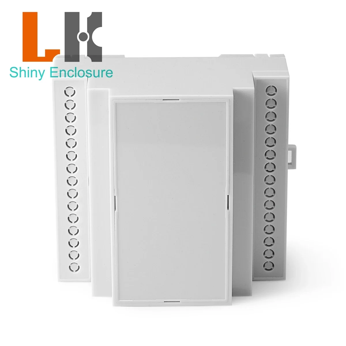 

90x57x84mm DIN Rail Enclosure Box Case Mounting Smart Energy Meter Switch Terminal Block Housing PLC Industrial Control Box Case