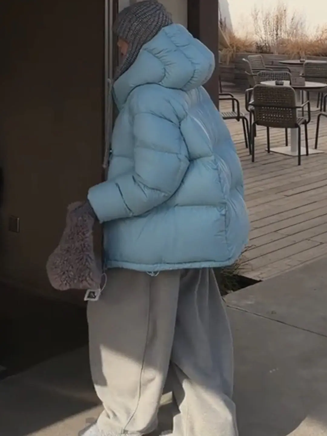 

Sli корейский или хлопок Jaet 2025, зимний теплый жилет с капюшоном, свободный крой, цвет на молнии