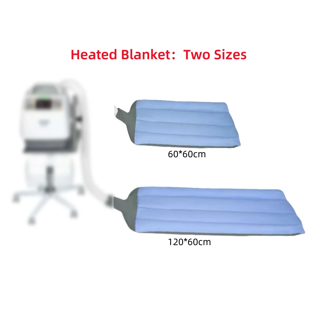 Veterinary Warming System Clinic Accessories Stainless Steel Cart Reusable Insulated Blanket, Animal Body Warming