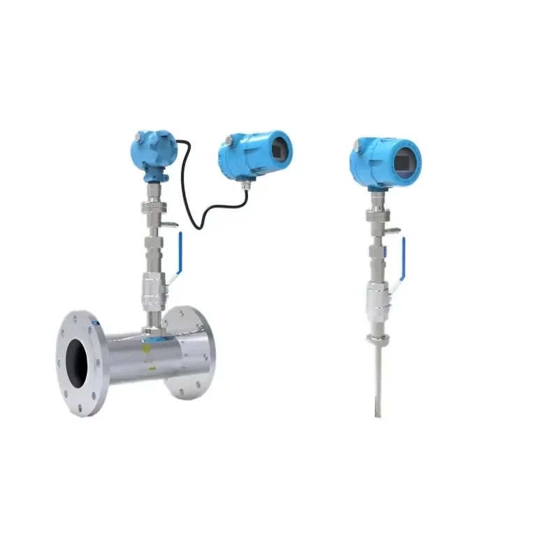 High Accuracy Hot Picks High Temperature Compressed Air Micro Thermal Mass Flow Meter LCD Display Coriolis 4-20ma