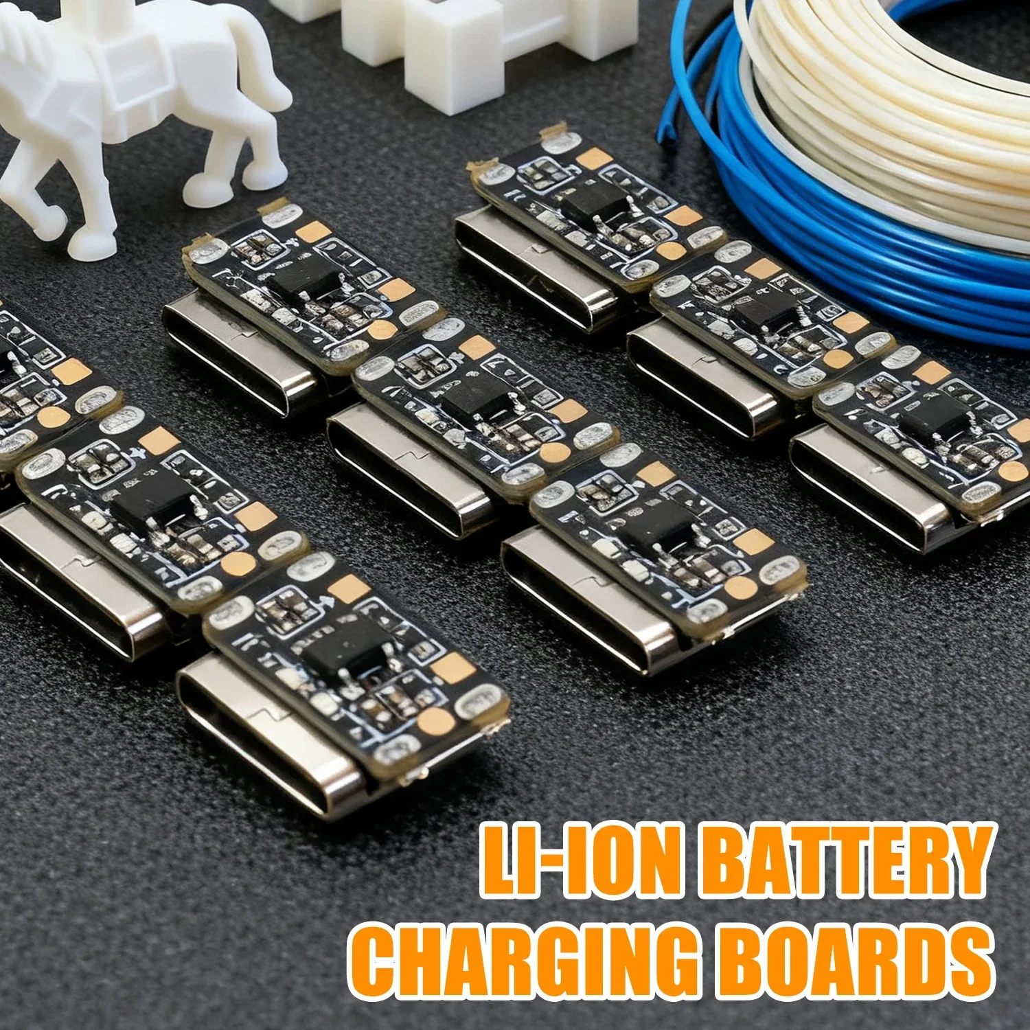 1-20PCS Mini Lithium Battery Charging Board Module 3.7V 4.2V 18650 Lithium Battery Charger Protection Board Type-C Interface view 2