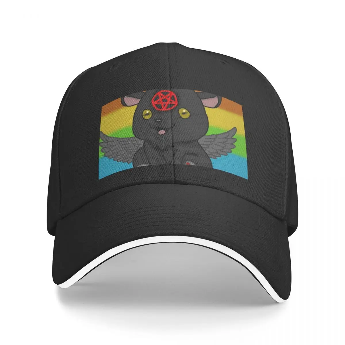 

Pride Baphomet Baseball Cap Hat Baseball Cap fashionable Women's Golf Wear Men's