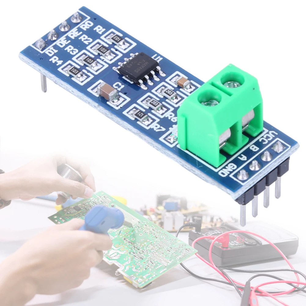 RS-485 TTL から RS485 MAX485CSA TTL から RS-485 モジュール MAX485CSA コンバータモジュール MCU 開発アクセサリー Arduino MCU 用に安定