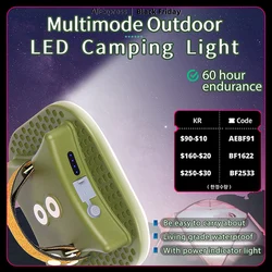 MOSLIGHTING 80W Rechargeable LED Camping Strong Light with Magnet Zoom Portable Torch Tent Light Work Maintenance Lighting