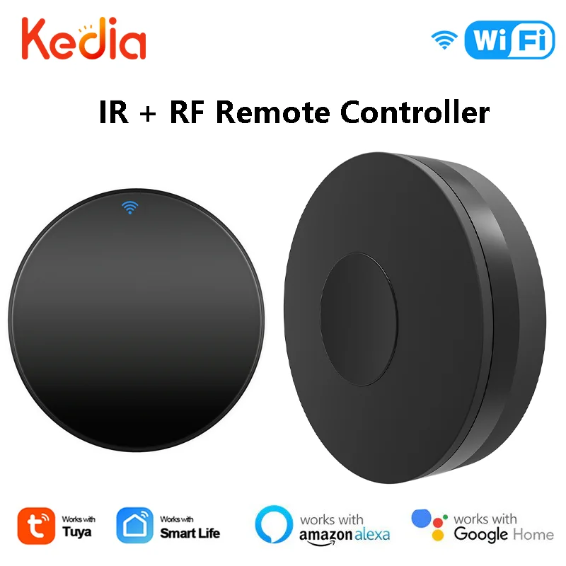 Kedia Tuya WiFi IR+RF Remote Control Smart Universal Infrared Smart Home Control For TV DVD AUD AC Wireless Alexa Google Home