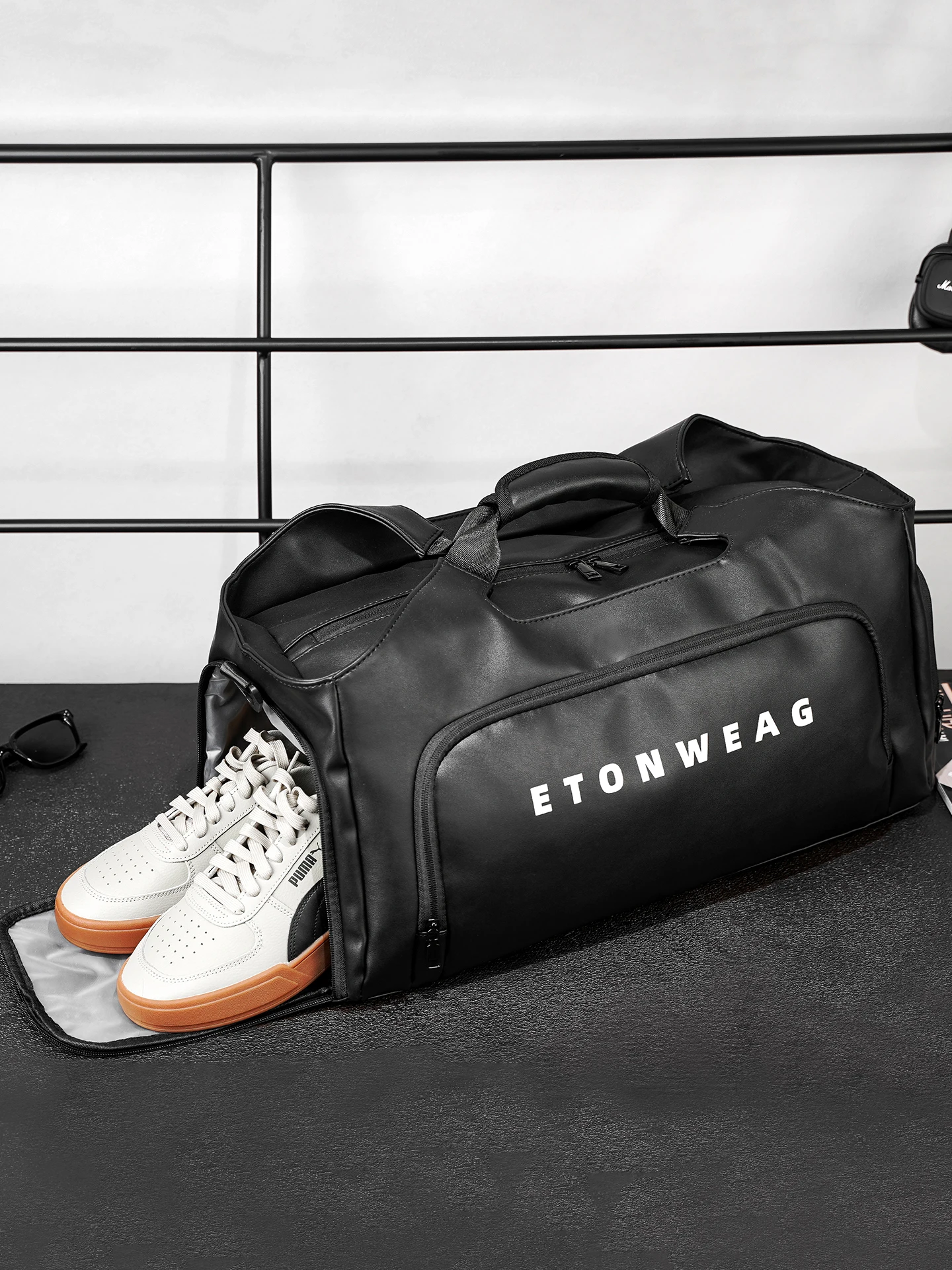 

Men's Fitn Sports Bag Wet And Dry Separation Handheld Bag Large Capaci Lightweight Travel Bapa for Busin Trips