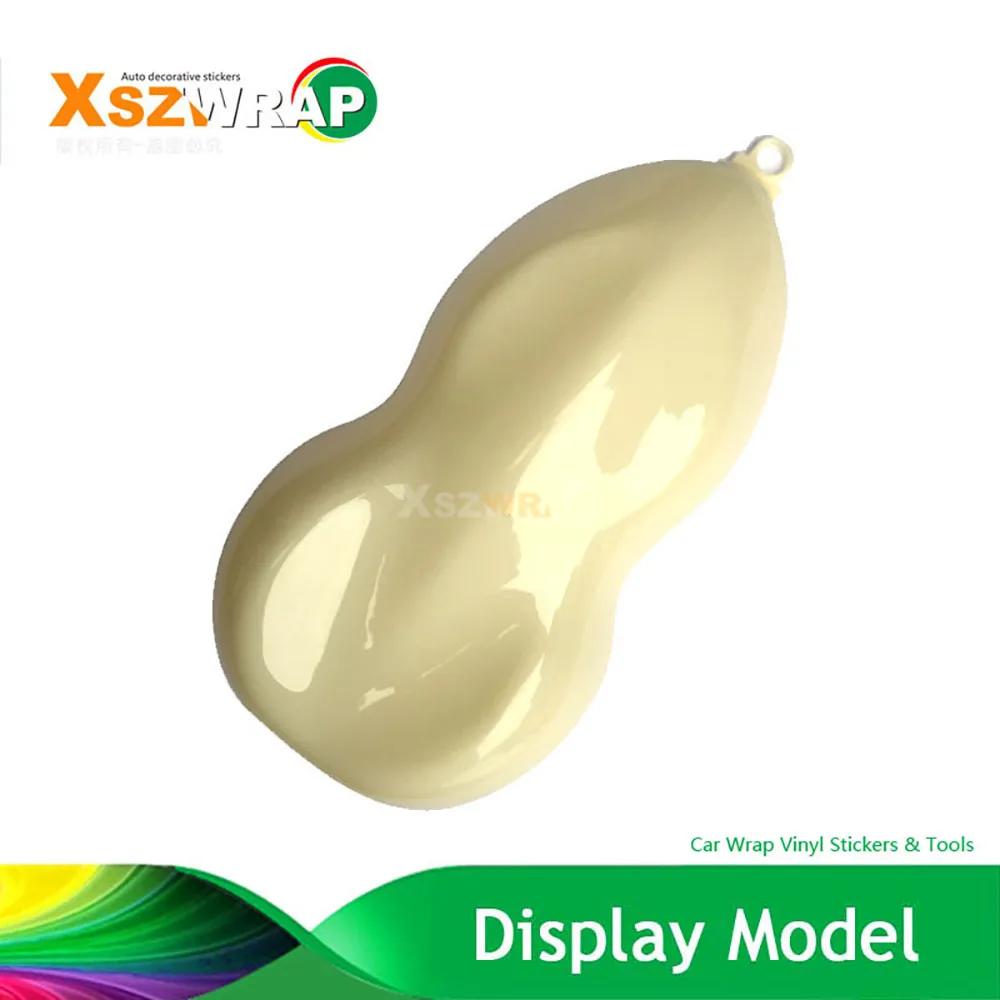 

(5/10/20 pieces/lot) 20*10.8*4cm Car Wrapping Vinyl Ps Material Gourd Shape Display Model For Car Sticker Application Showing