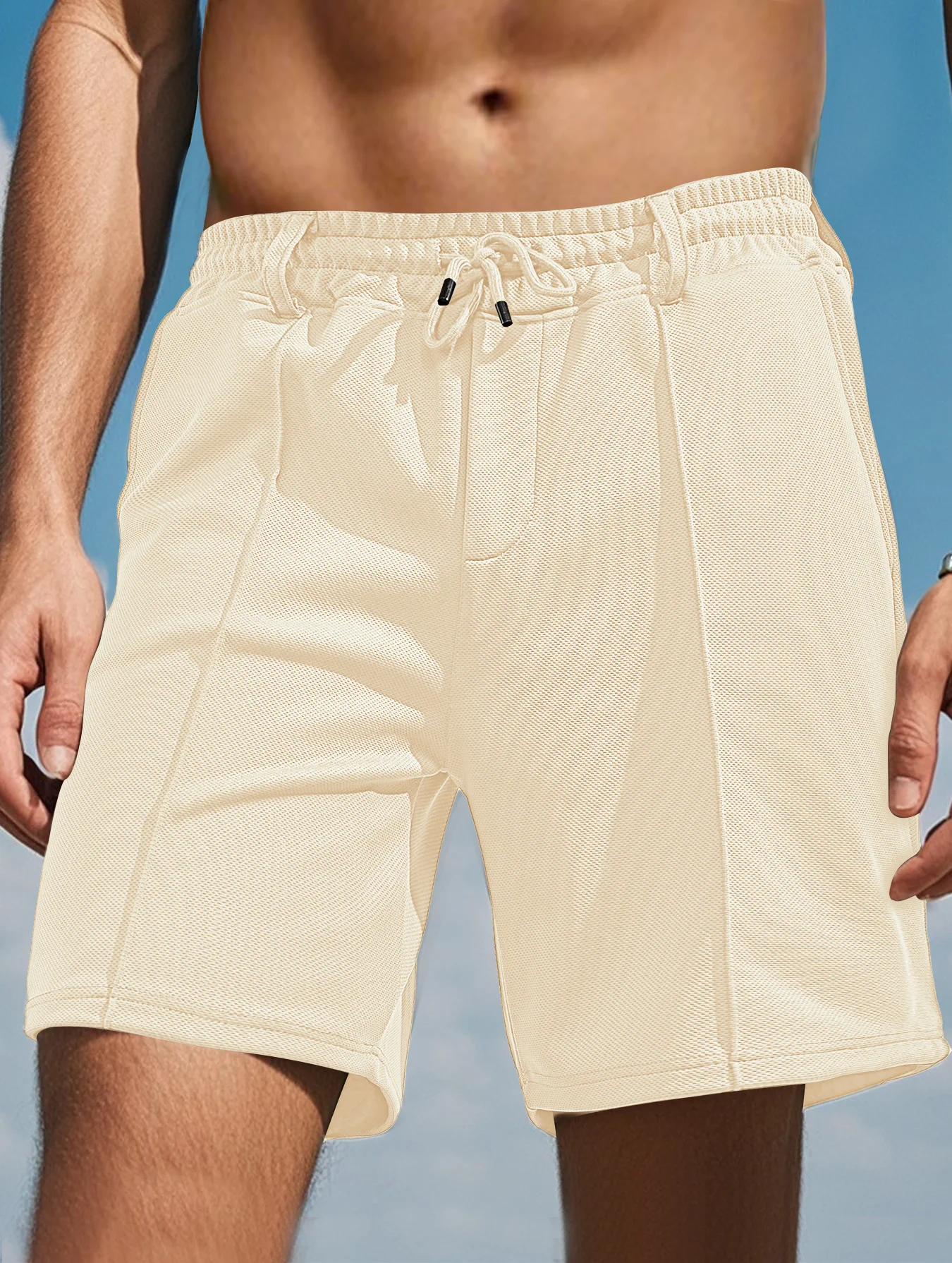 2025ins Men's shorts Mesh fabric quick drying Heavy duty beach pants Sports and leisure pants Hot sale Men's wear