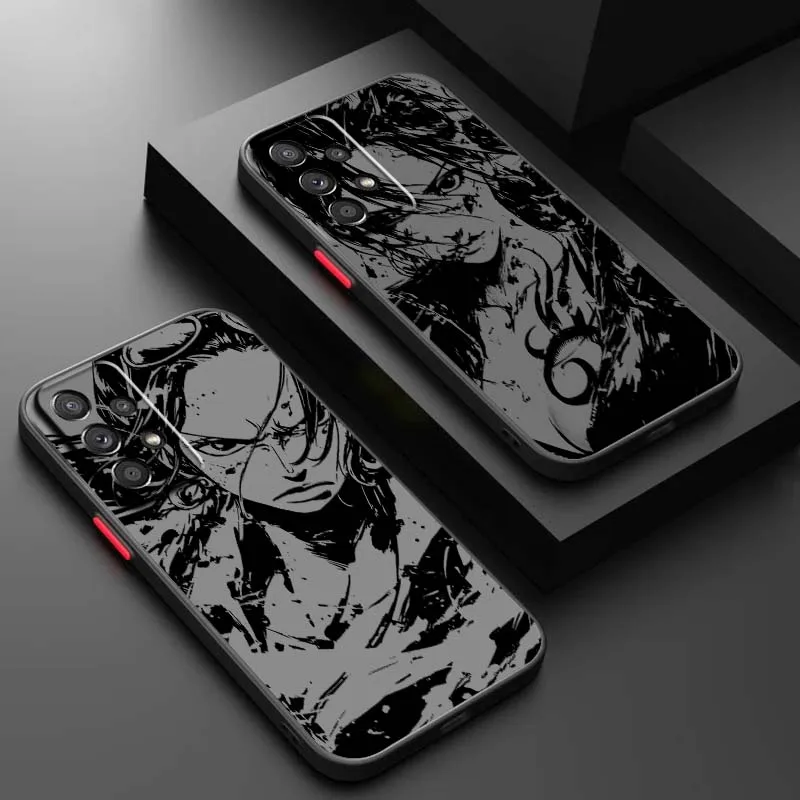 

Girl One Piece Robin Art Phone Case For Samsung A56 A42 A36 A34 A33 A32 A23 A16 A04 A03 Note 20 5G Frosted Translucent