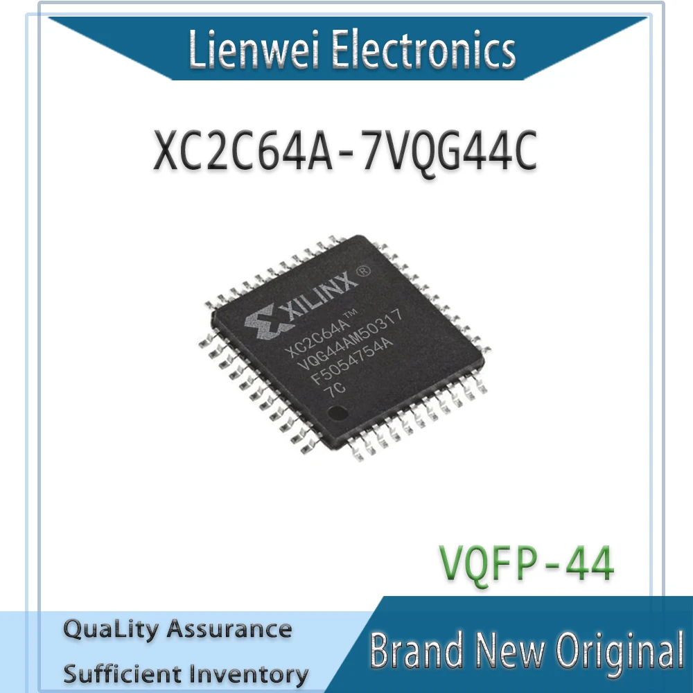 

100% New Original XC2C64A XC2C64A-7VQG44C IC Chipset VQFP-44