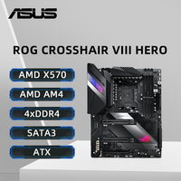 ASUS ROG Crosshair VIII Hero Motherboard X570 ATX Gaming AM4 Socket Support 5500 5600 5700X 5800X3D CPU DDR4 M.2 NVME PCIe 4.0