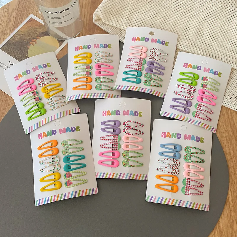 

Kids Hair Clips 12PCS Mini BB Barrettes for Fringe Back Flyaways Gentle Non-Slip Small Resin Clips No Damage Set