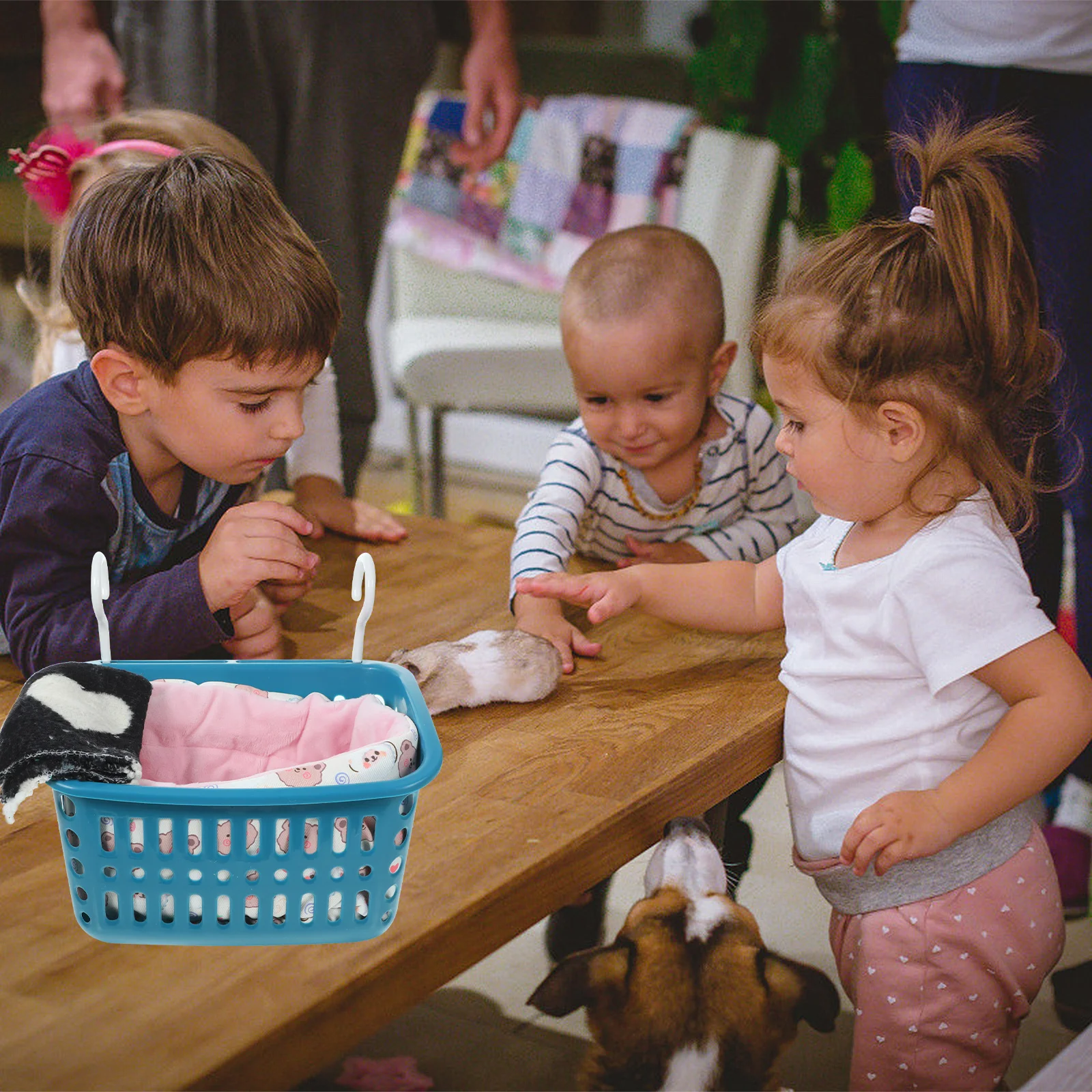 

1 set Small Pet Hanging Nest For Hamster Squirrel Chinchilla Warm Bed Hammock Cage Accessory Winter Sleeping Spot Soft