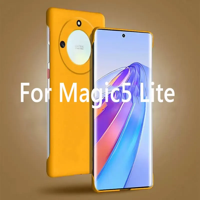 Frameless Slim Skin Matte Hard PC Back Cover Case On For Honor Magic5 Lite Pro Magic5Pro Magic 5 Lite 5G ShockProof Fundas Coque