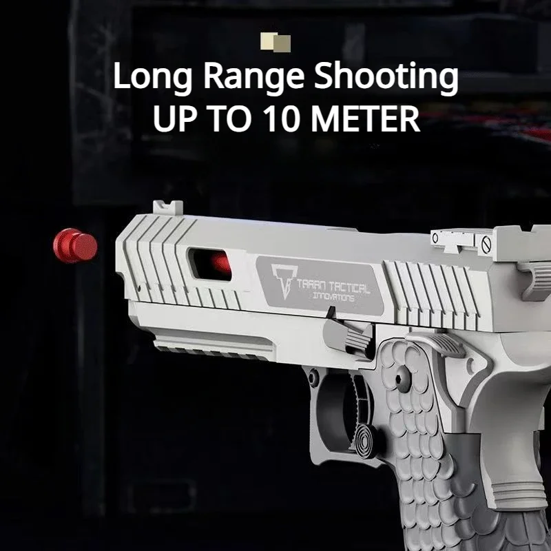 自動連続シェル排出 2011 ピストル減圧大根銃空のぶら下げリボルバーおもちゃの銃ボーイズギフト