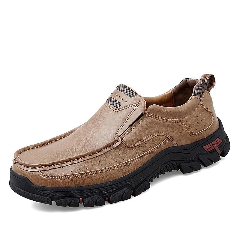 

Business Formal Shoes 100% Cow Leather Casual Shoes Winter Men Loafers Slip On Fashion Moccasins Outdoor Tooling shoes size 48