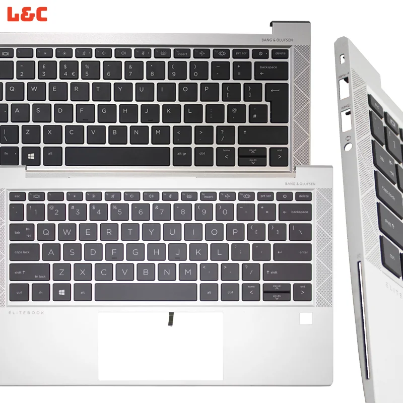 

For ELITEBOOK 830 835 730 735 G7 G8 US/UK Keyboard With Backlight Palmrest Upper SC Interface Cover Computer Replacement Parts