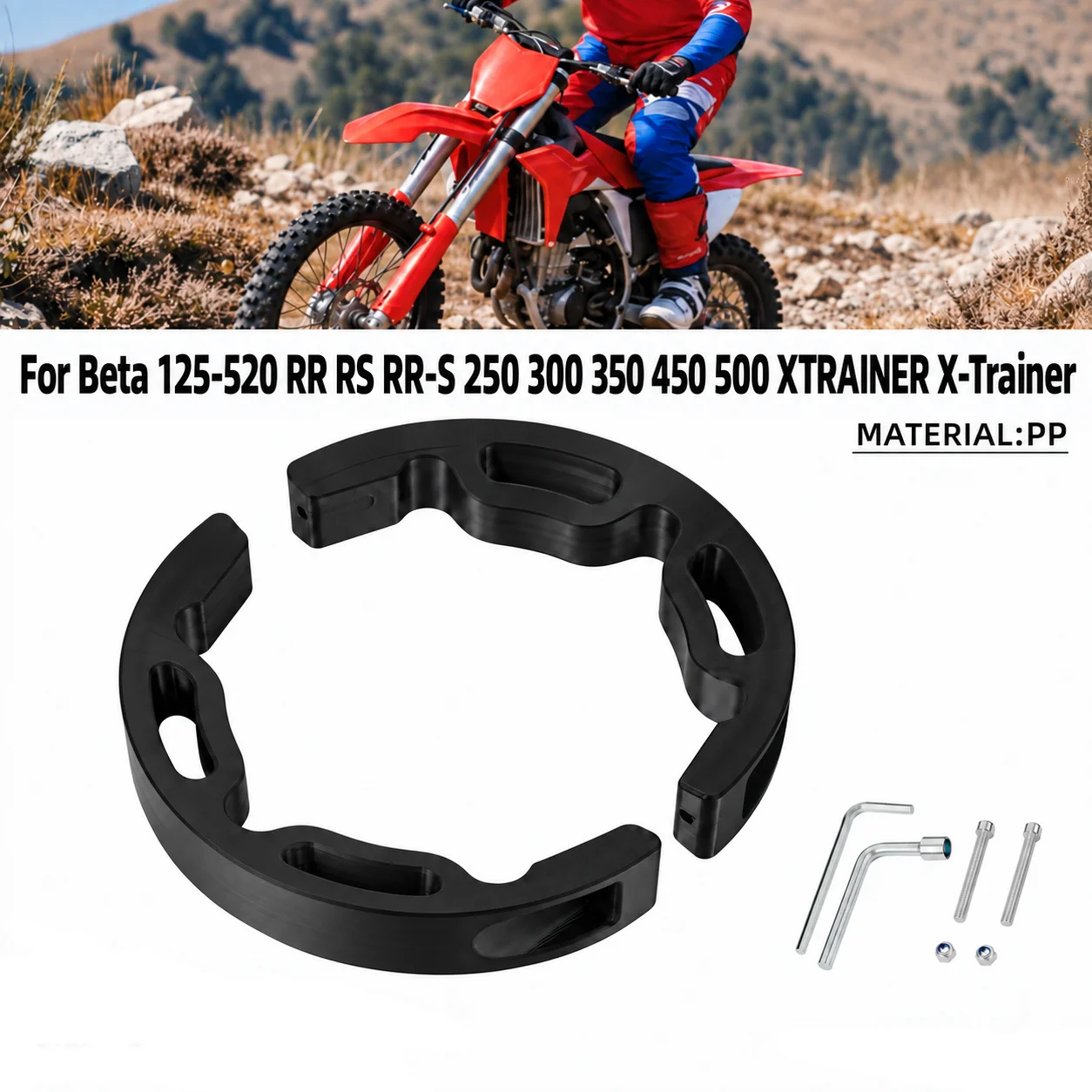 Detachable Design Chain Protector Enduro Chain Guard For Beta 125-520 RR RS RR-S 250 300 350 450 500 XTRAINER X-Trainer PP