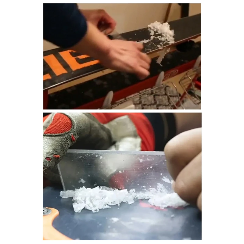 

Snowboard Maintenance Wiper, Ski Tools,Scraper Snowboard Wax Scraper, Double Board Waxing Removal Tools Snowboard Wax