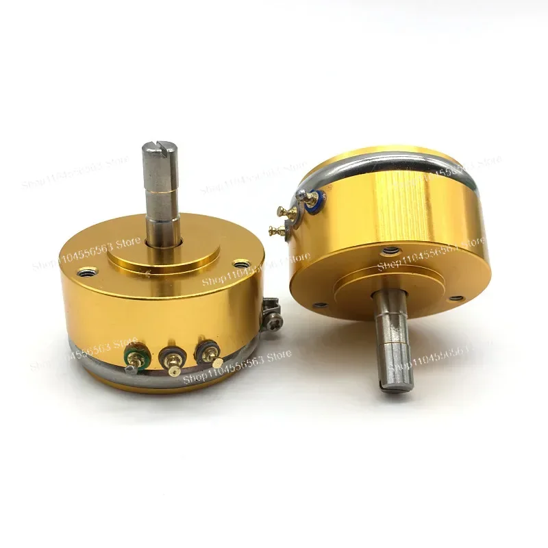 High-Precision 2W Conductive Plastic Potentiometer, 0.1% Tolerance, 1K-10K Ohm Range