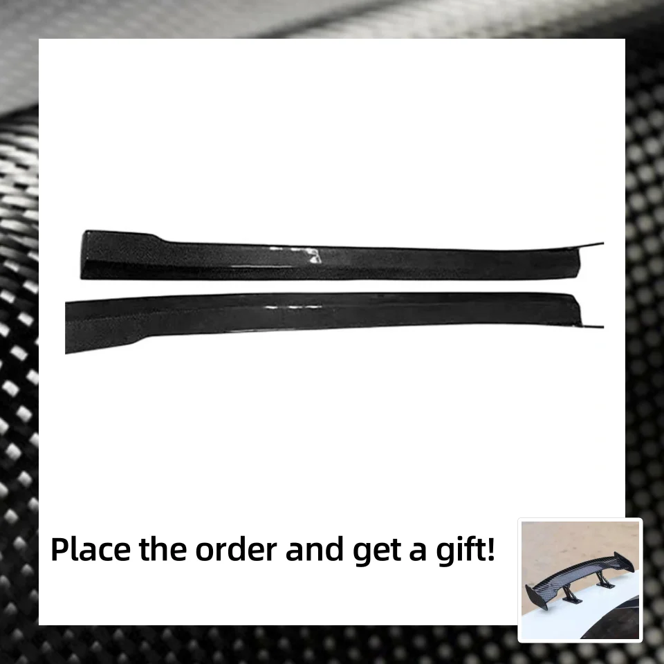 

Боковая юбка из настоящего углеродного волокна для Mercedes Benz W218 CLS63 CLS260, модифицированный автомобильный Стайлинг, автоаксессуары