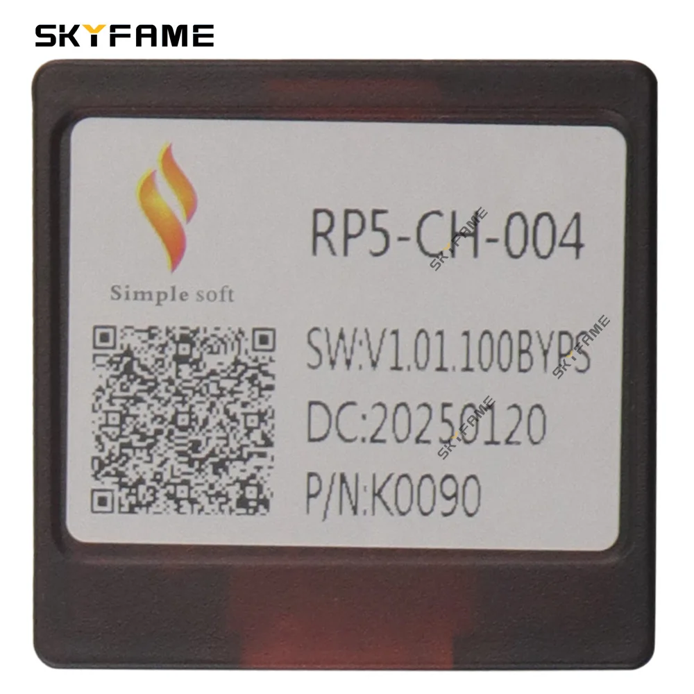 SKYFAME Adaptor Wiring Harness 16pin Mobil, Kotak Canbus Decoder, Kabel Daya Android Untuk Jeep Wrangler Compass
