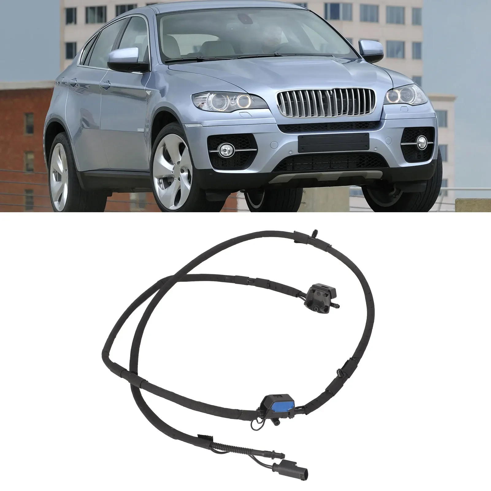 

Омыватель лобового стекла, струйный распылитель 61667257234, система мойки, сопло, автомобильные аксессуары для BMW X6 E71 2008-2014